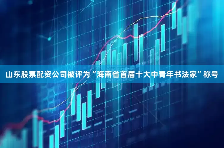山东股票配资公司被评为“海南省首届十大中青年书法家”称号